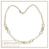 collana Intrecci fiori oro 18kt